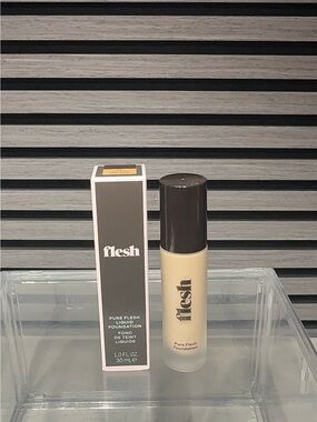 Flesh Pure Flesh Liquid Foundation - Custard (Warm Yellow)